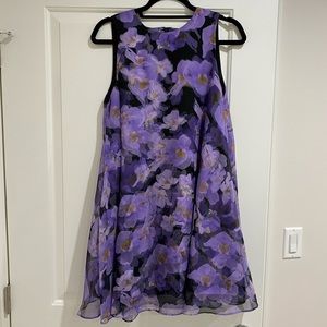 Cynthia Rowley Trapeze Floral Mini Dress - SZ 8